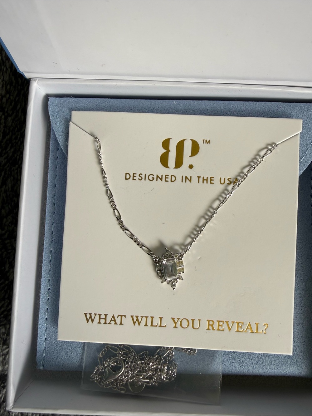 Bomb Party sterling club 2026 “Can’t Be Shaken” necklace